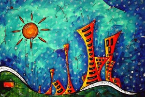 funky-town-original-madart-painting-madart